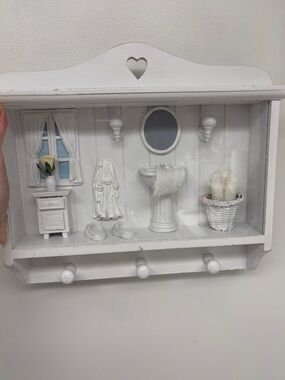 Miniature Bathroom Shadow Box Display
